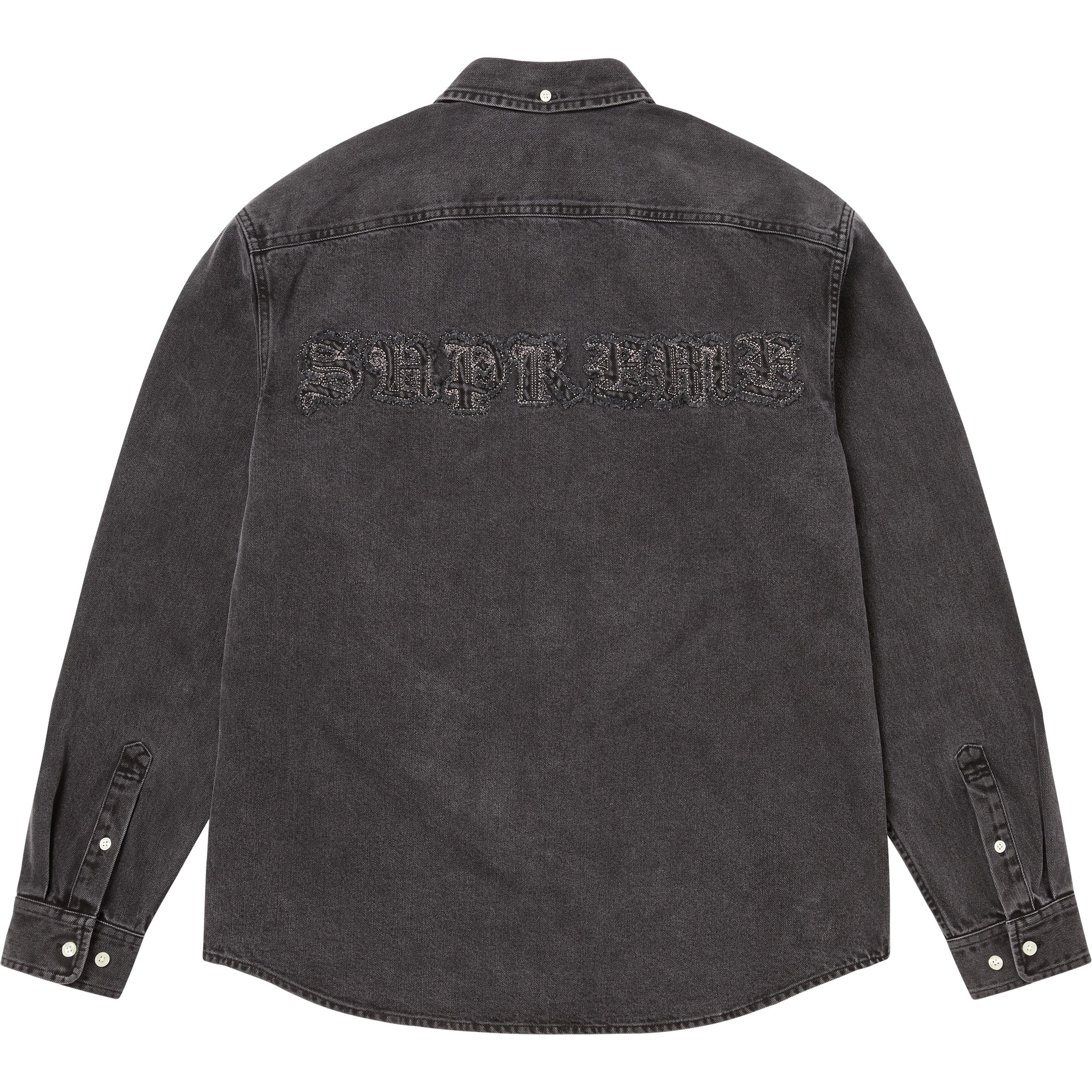 Appliqué Denim Shirt view 2